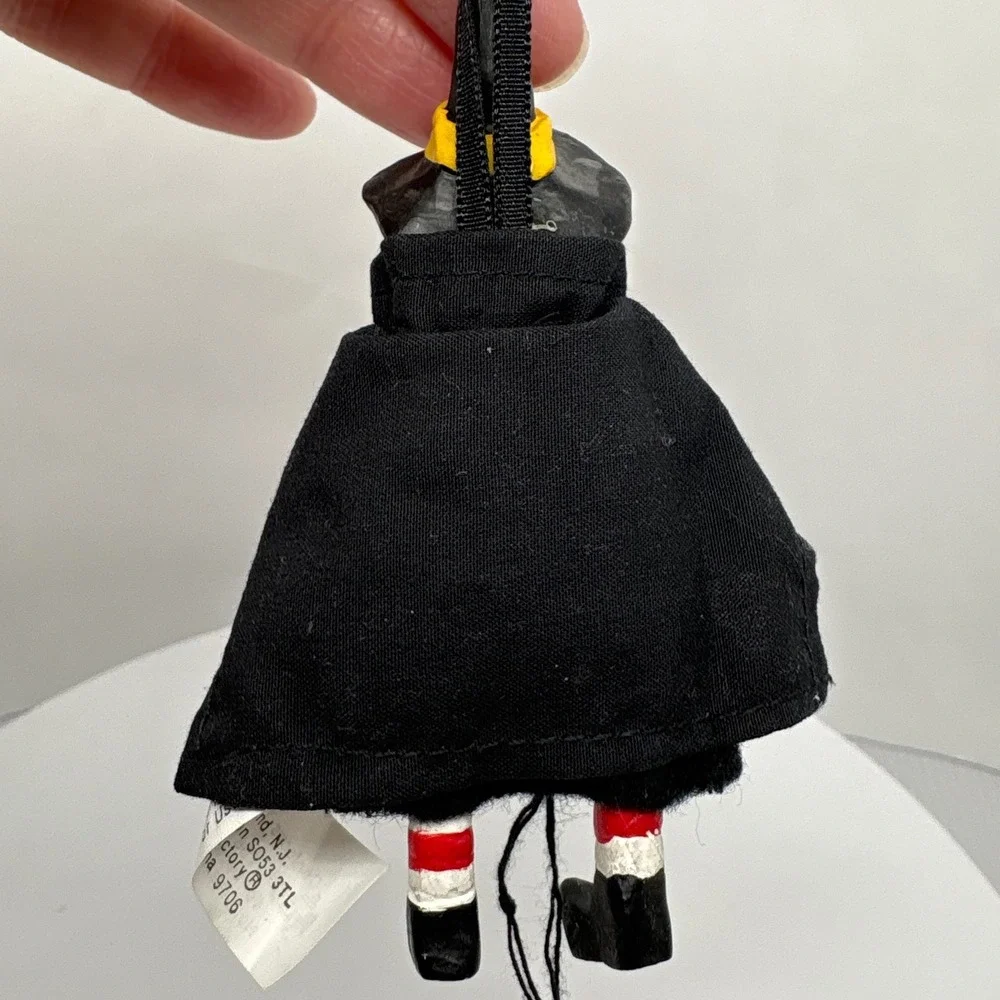 Russ Berrie Kathleen Kelly Critter Factory Witch Ornament Halloween 2623 1990s